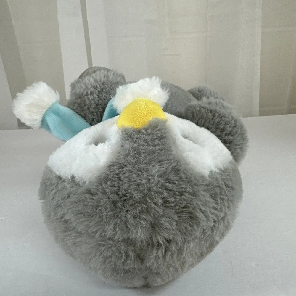 Kellytoy Gray White Penguin Plush Soft Huggable Stuffed Animal Toy 10